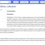 Associé(e) de Projet – Retour Volontaire Assisté, Vilnius
