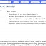 Développeur Drupal pour programme environnemental ONU
