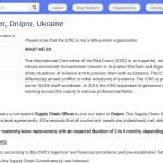 Officier Supply Chain – Mission humanitaire à Dnipro