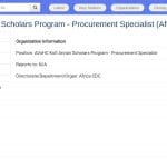 Spécialiste Achats – Programme Kofi Annan pour la Santé Publique Africaine