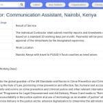 Assistant Communication – Programme Justice Kenya (PLEAD II)