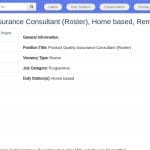 Consultant Assurance Qualité Produits – Contrat Retainer à Distance