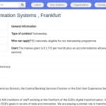 Stage en Systèmes d&rsquo;Information – Transformation Digitale à la BCE