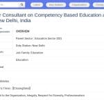Consultant senior international en éducation par compétences et compétences du 21e siècle