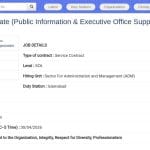 Associé Programme Communication et Support Exécutif – UNESCO Islamabad