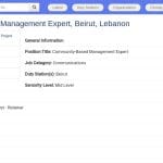 Expert en Gestion Communautaire des Risques d&rsquo;Incendie