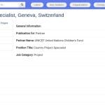Spécialiste de Projets Pays – Inclusion Numérique