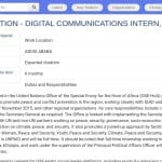 Stagiaire en Communication Digitale pour la Paix en Afrique de l&rsquo;Est