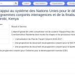 Consultant(e) en programmes conjoints ONU – Mauritanie