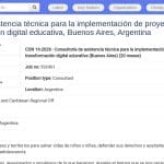 Consultant en transformation numérique éducative pour l&rsquo;UNICEF