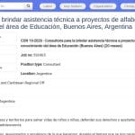 Consultant en alphabétisation et gestion des connaissances – Éducation