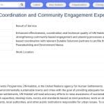 Expert Coordination Solutions Durables et Engagement Communautaire – Nairobi
