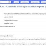Consultant National MICS7 – Analyse et Diffusion des Données, La Havane