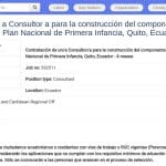 Consultant Santé-Nutrition pour Plan National Petite Enfance