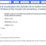 Stage en coordination des programmes Survie et Développement de l&rsquo;Enfant