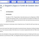 Stage en Gestion des Ressources – OIM Abidjan
