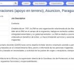 Associé(e) Opérations Terrain – Programme de Retour Volontaire, Asunción