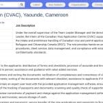 Stagiaire Service Client – Centre de Traitement des Visas Canadiens