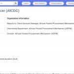 Officier Services Clients – Mécanisme Africain d&rsquo;Approvisionnement Groupé