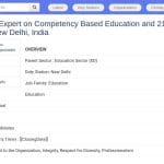 Expert International en Éducation par Compétences et Compétences du 21e Siècle