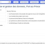 Assistant(e) Saisie et Gestion de Données – Port-au-Prince
