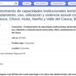 Consultant·e en renforcement des capacités pour la protection de l&rsquo;enfance