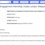 Stage Digital Platforms & Engagement – UNICEF Kuala Lumpur