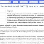 Stagiaire Production Vidéo Réseaux Sociaux (Télétravail)