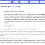 Assistant Transport – Programme 3R (Brindisi, Italie)