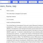 Stagiaire en Information Publique – Rome, Italie