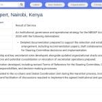 Expert en modèle d&rsquo;affaires et gouvernance – NBSAP Accelerator