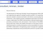 Consultant Support Projets – Amman, Jordanie