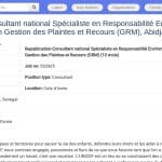 Consultant national ESS et Gestion des Plaintes (GRM) – UNICEF Côte d’Ivoire