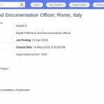 Responsable des plateformes numériques et de la documentation