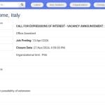 Assistant(e) de Bureau – Unité des Peuples Autochtones (Rome)