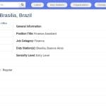 Assistant Financier – Brasilia, Brésil