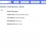 Conseiller en Renforcement des Capacités – Action Antimines