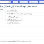 Analyste Climat Senior – Bâtiments Durables