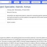Spécialiste en adaptation climatique – Projets Asie