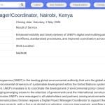 Coordinateur·trice de Projets Digitaux – PNUE Nairobi