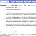 Assistant principal à la gestion de programmes