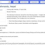 Visual Designer – Communication & Design Expert (UNRCPD)