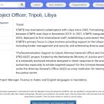 Chargé de Projet – Tripoli, Libye