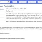Agent d&rsquo;entretien polyvalent (Roster) – OSCE