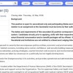 Chief Medical Officer – OSCE (H/F)