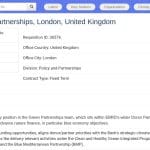 Responsable Partenariats Verts et Financements Durables