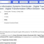 Stagiaire en transformation numérique et innovation (H/F)