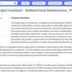 Assistant Projet Services Techniques Multitechniques