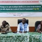 Burkina : acteurs du projet VEA échangent sur les plaidoyers pour l&rsquo;eau
