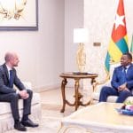 Faure Gnassingbé reçoit le chef de la diplomatie française